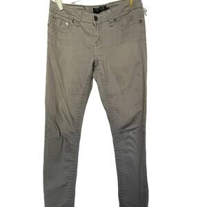 Premiere by Rue 21 9/10R Women's Jeans gray embellished pockets plus